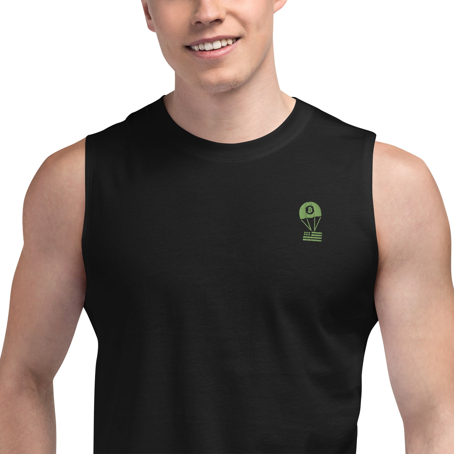 B Save America Muscle Shirt