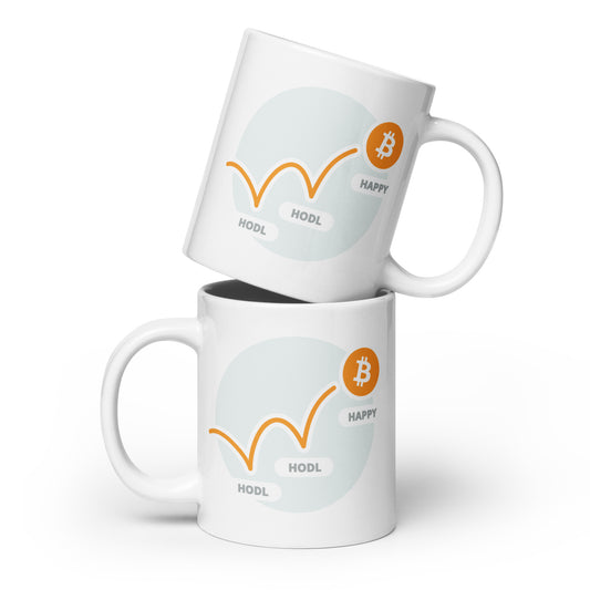 HODL HODL Happy mug